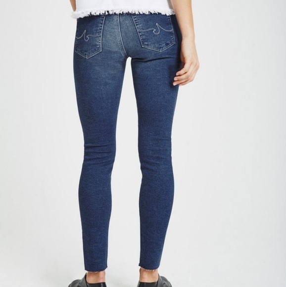 AG Jeans The Farrah High Rise Skinny Ankle 26 R - Picture 3 of 10